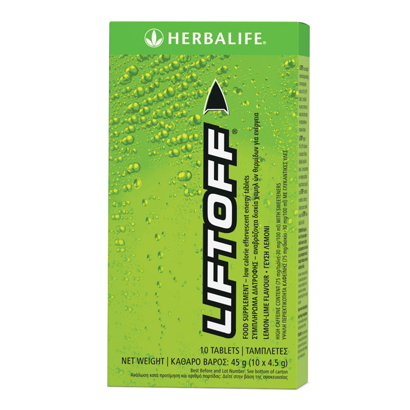 LiftOff Lemon & Lime (10 tablets per box)