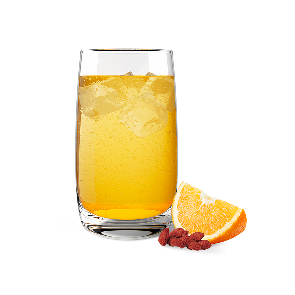 Herbalife Fibre Concentrate prepared in a glass of water